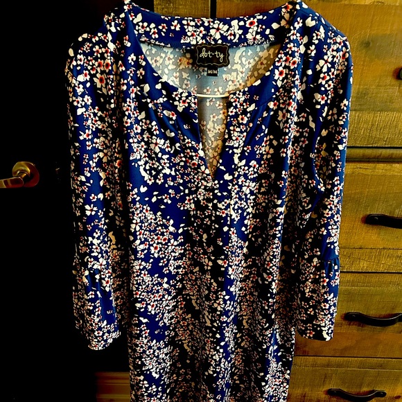 Dotty Flower dress - Picture 2 of 2